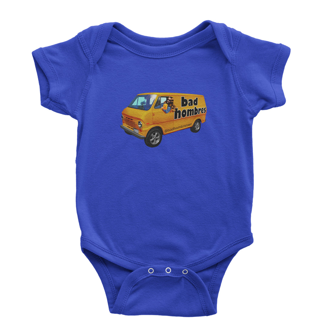 Bad Hombres Van West Chester Band Infant One-Piece Romper Bodysuit Or Toddler T-shirt Royal Blue