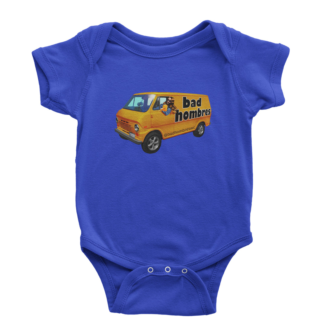 Bad Hombres Van West Chester Band Infant One-Piece Romper Bodysuit Or Toddler T-shirt Royal Blue