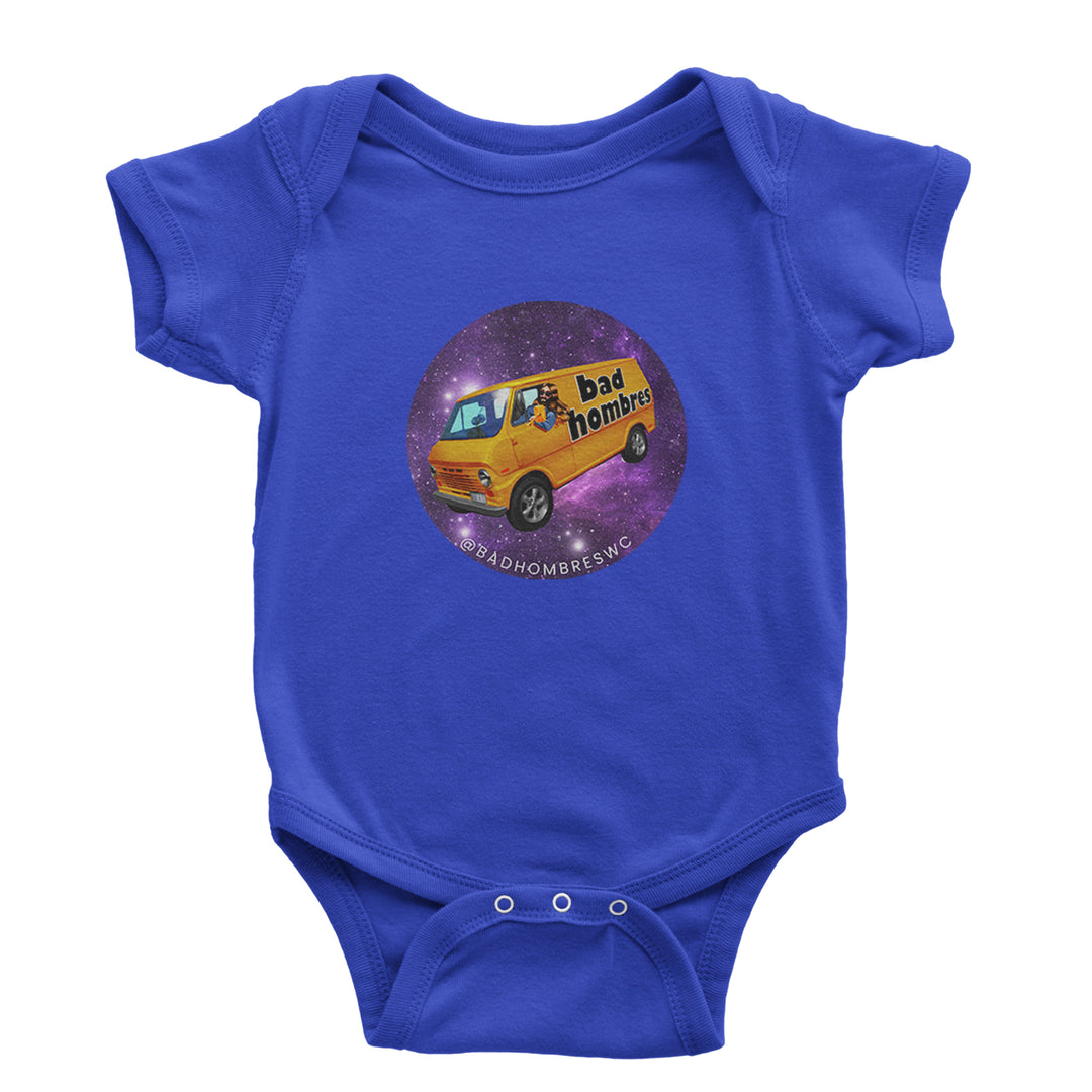 Bad Hombres Space West Chester Band Infant One-Piece Romper Bodysuit Or Toddler T-shirt Royal Blue