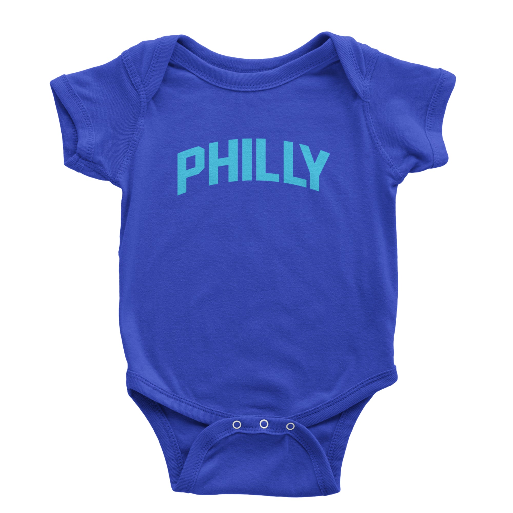 Philly Philadelphia Pride Infant One-Piece Romper Bodysuit Or Toddler T-shirt Royal Blue