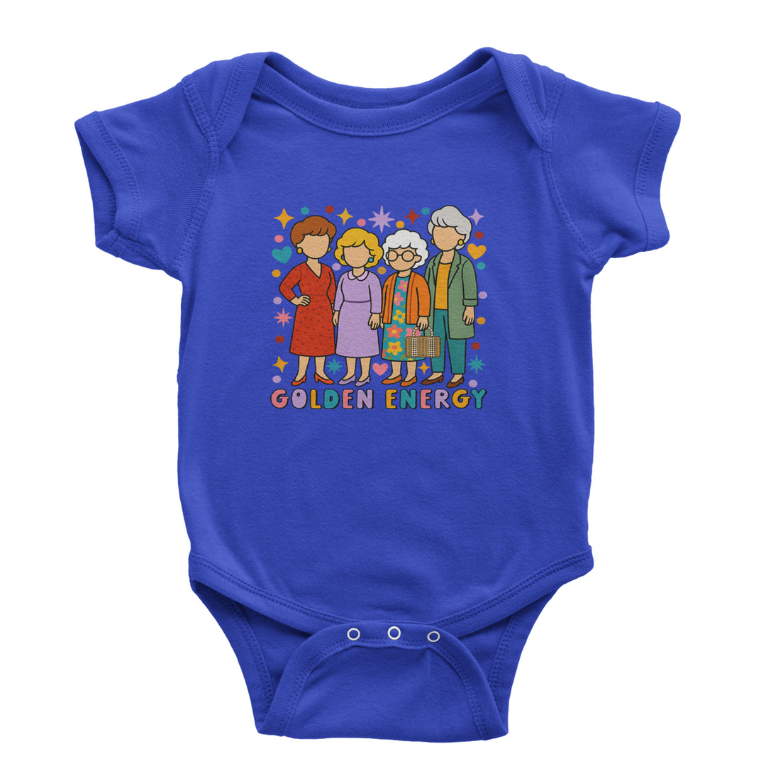 Golden Forever Golden Girls Infant One-Piece Romper Bodysuit Or Toddler T-shirt Royal Blue