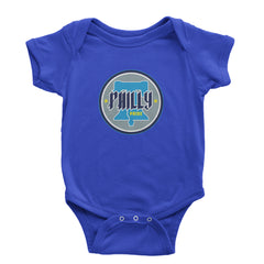 Philly Pride Liberty Bell Infant One-Piece Romper Bodysuit Or Toddler T-shirt Royal Blue