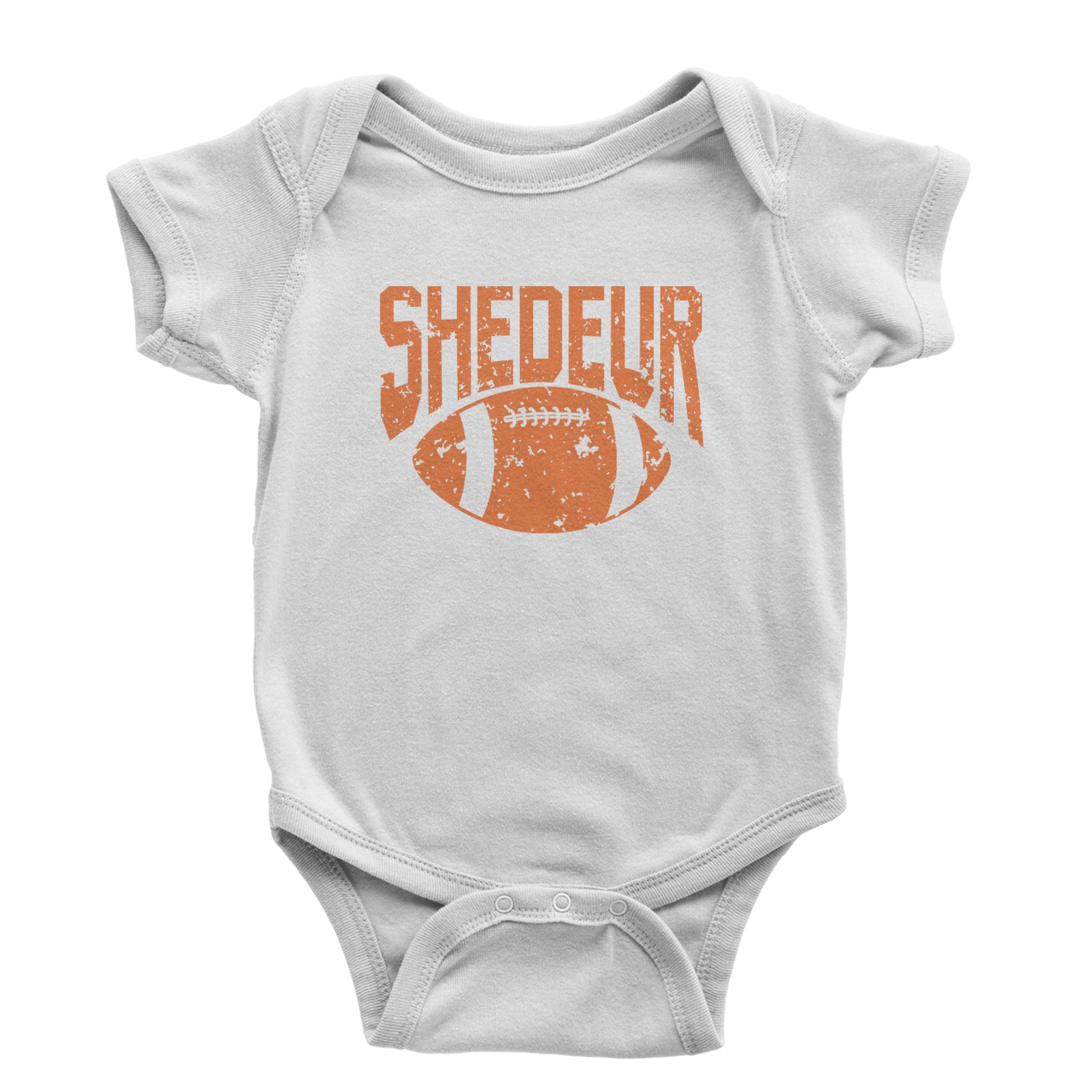 Shedeur Football Infant One-Piece Romper Bodysuit Or Toddler T-shirt Black