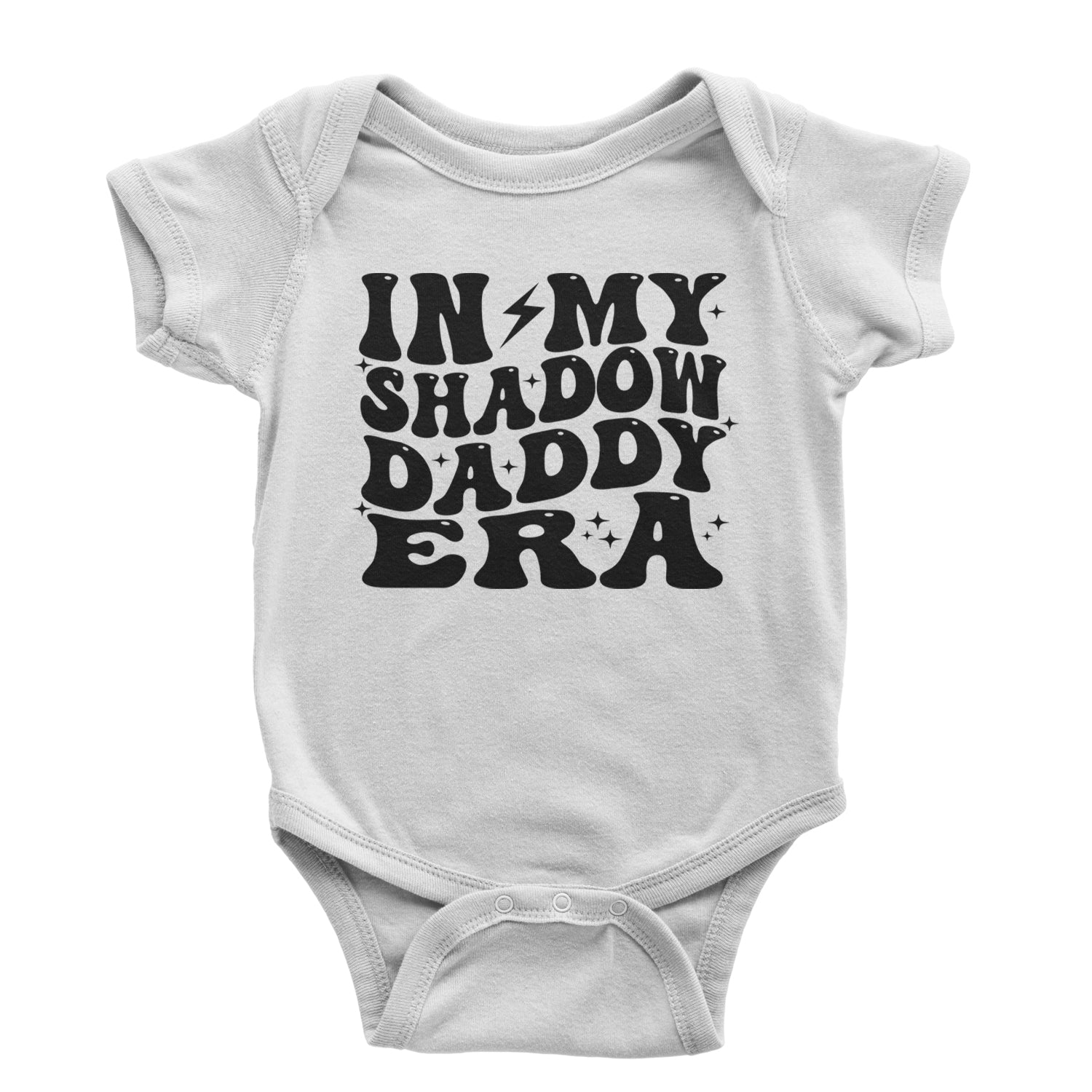 In My Shadow Daddy Era Romantasy Infant One-Piece Romper Bodysuit or Toddler T-shirt White