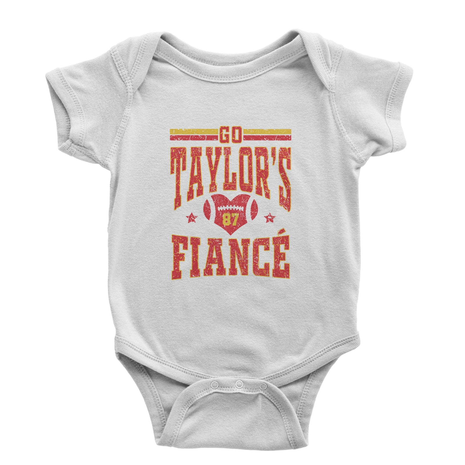 Go Taylor's Fiancé Engagement Game Day Infant One-Piece Romper Bodysuit Or Toddler T-shirt Black