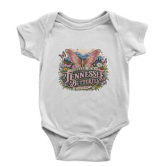 Forever Our Tennessee Butterfly Dolly Infant One-Piece Romper Bodysuit Or Toddler T-shirt White