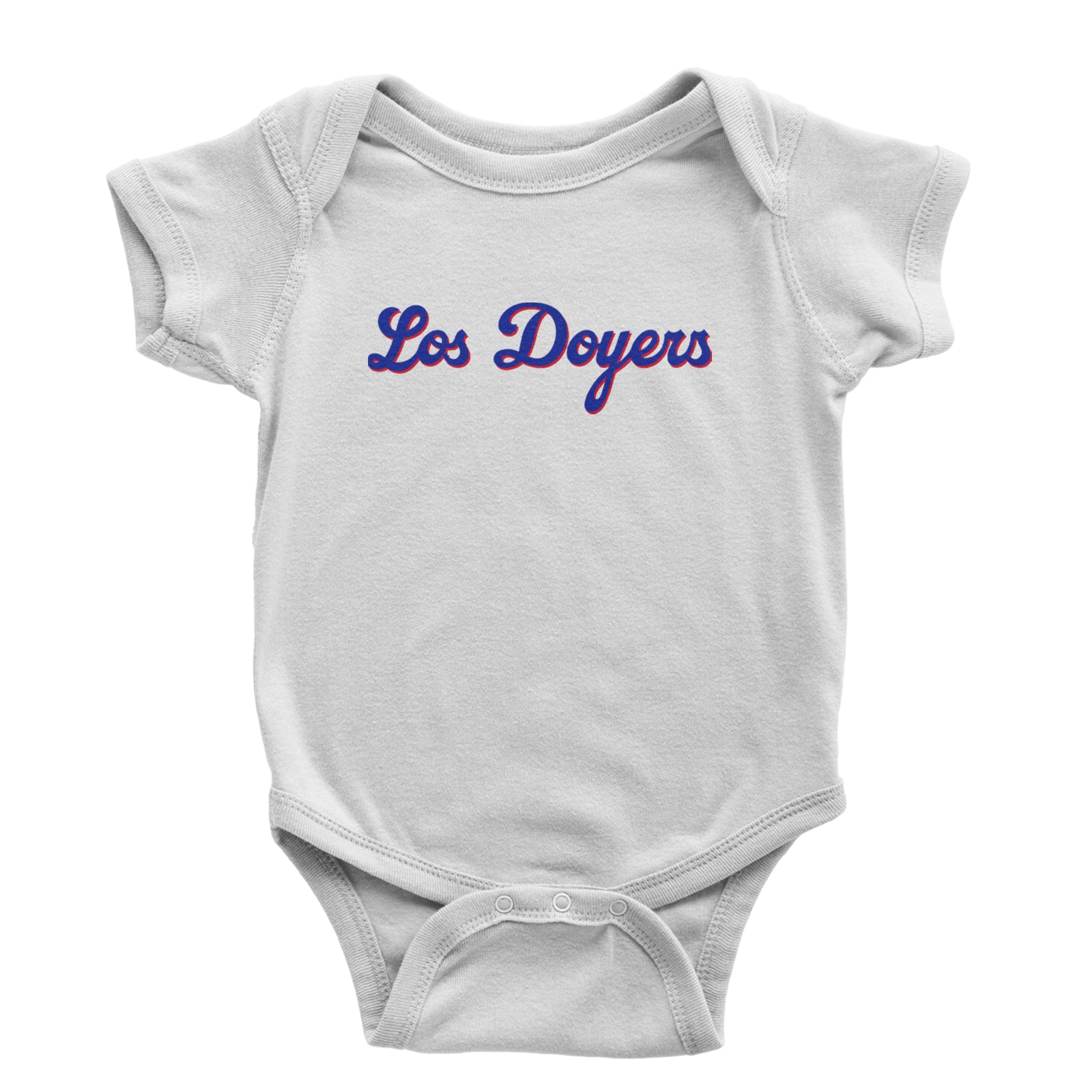 Los Doyers LA Baseball Infant One-Piece Romper Bodysuit Or Toddler T-shirt White