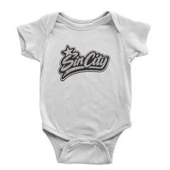 Sin City Vegas Retro Vintage Infant One-Piece Romper Bodysuit Or Toddler T-shirt White