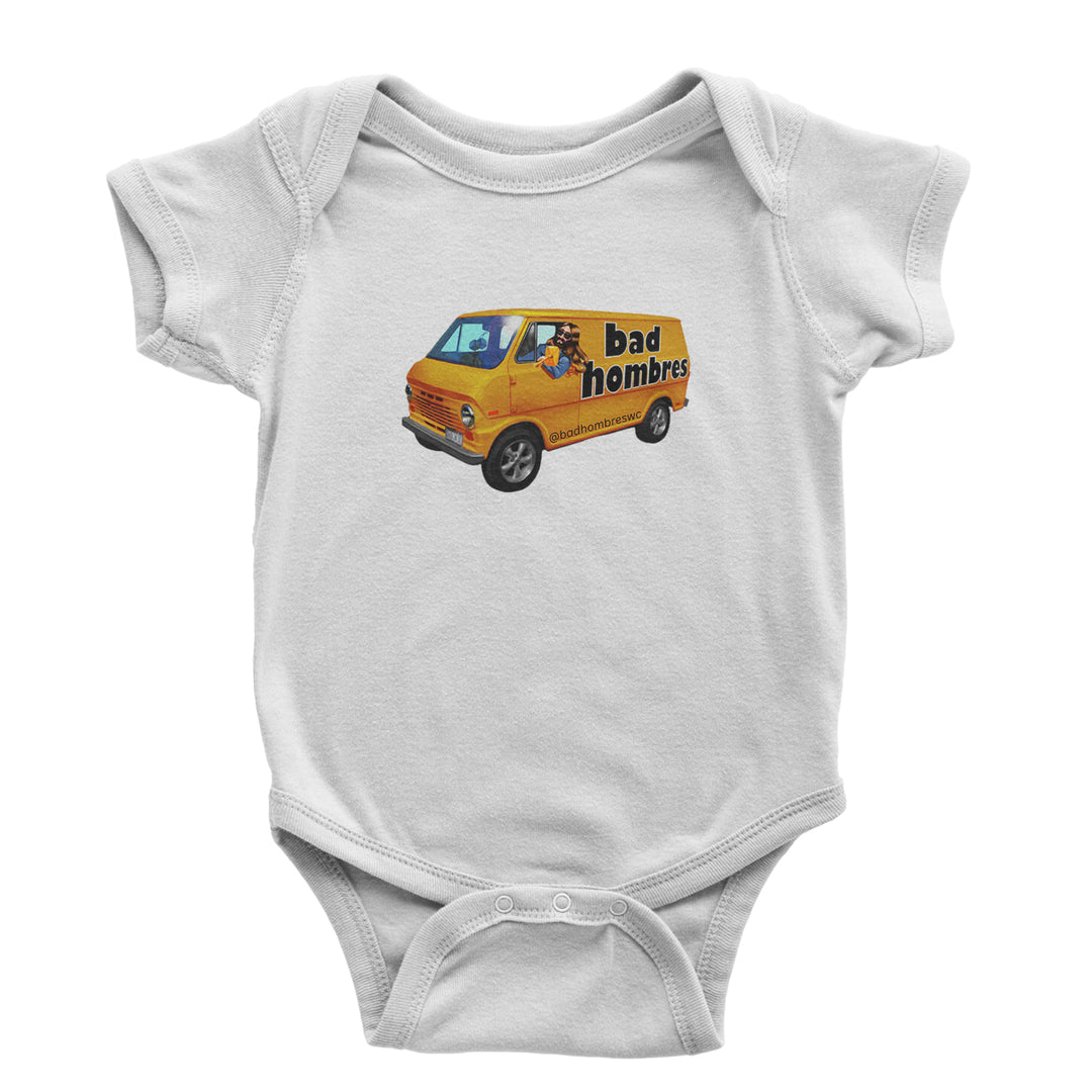 Bad Hombres Van West Chester Band Infant One-Piece Romper Bodysuit Or Toddler T-shirt White
