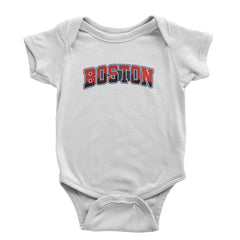 Boston City Pride Skyline Infant One-Piece Romper Bodysuit Or Toddler T-shirt White