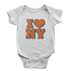 New York City Pride Heart Infant One-Piece Romper Bodysuit Or Toddler T-shirt White