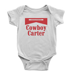 Cowboy Karter Country Act Two Infant One-Piece Romper Bodysuit Or Toddler T-shirt White