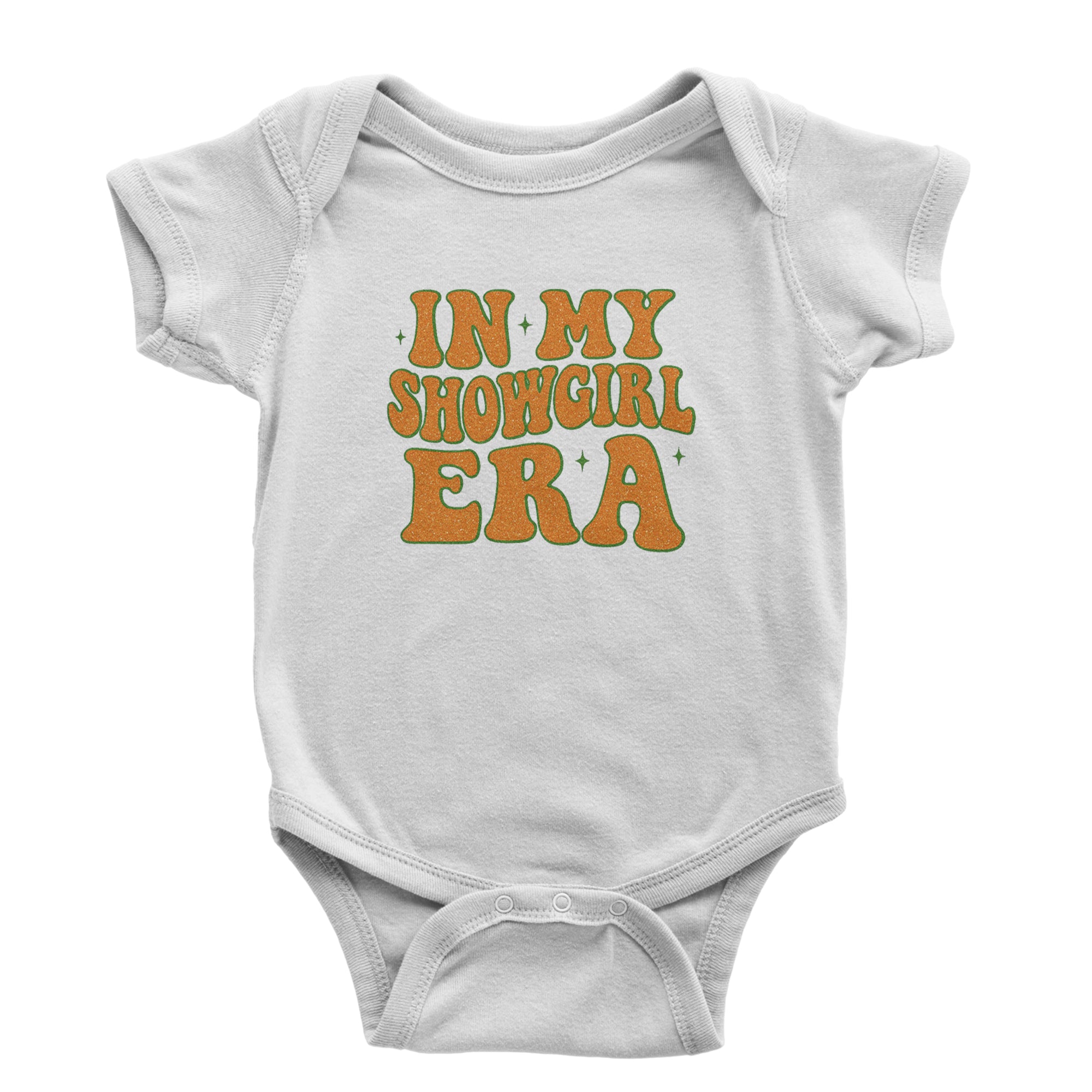 In My Showgirl Era Retro Infant One-Piece Romper Bodysuit Or Toddler T-shirt White