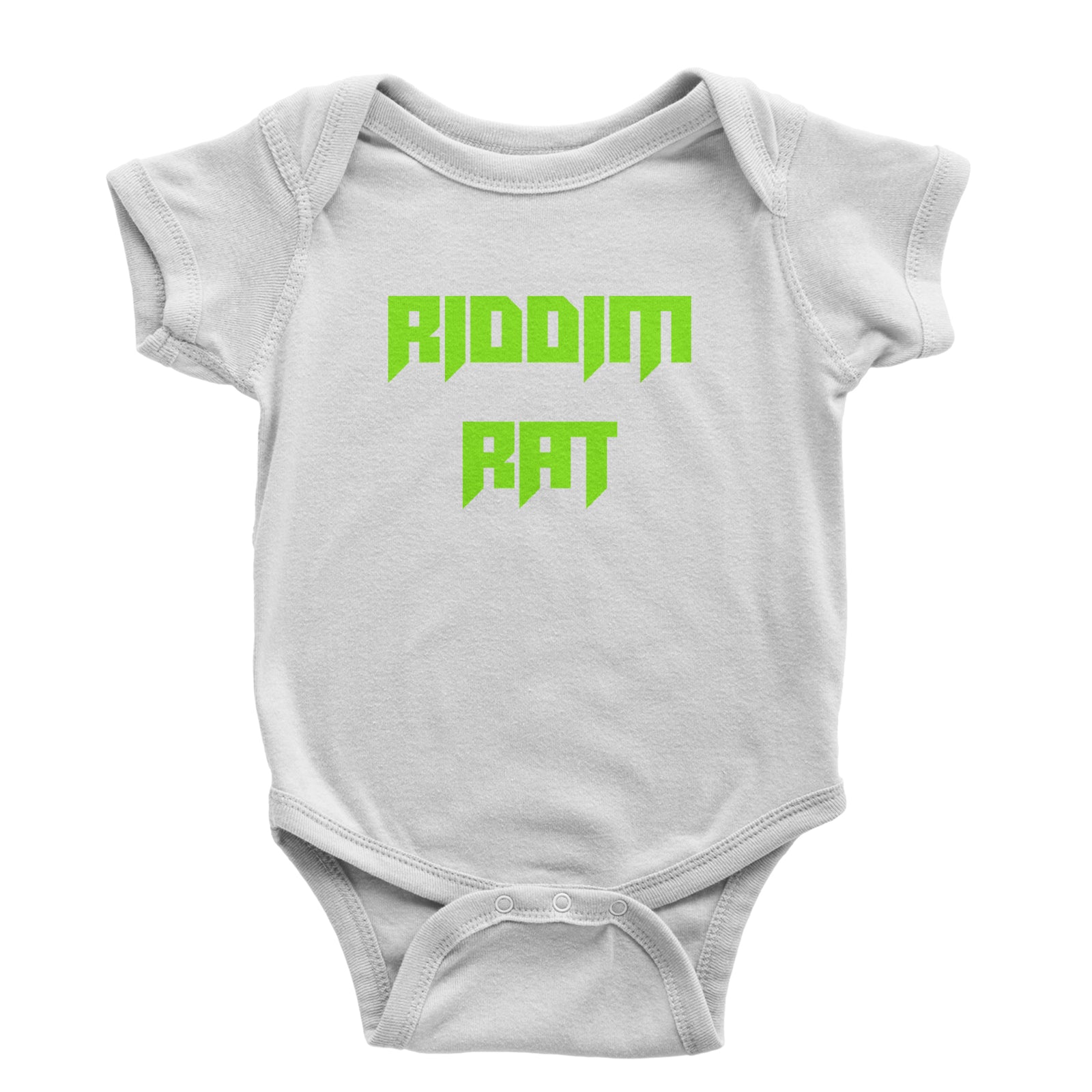 Riddim Rat Rhythm Club Rave EDM Infant One-Piece Romper Bodysuit Or Toddler T-shirt Black