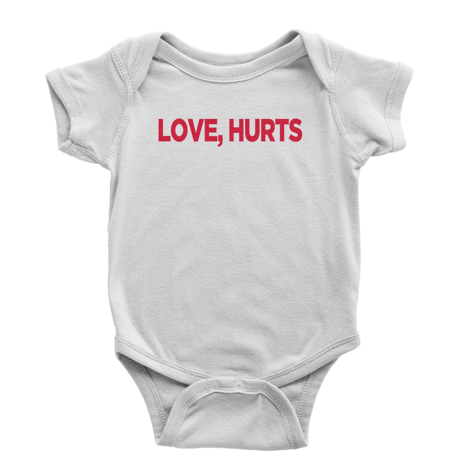 Love Hurts Infant One-Piece Romper Bodysuit Or Toddler T-shirt White