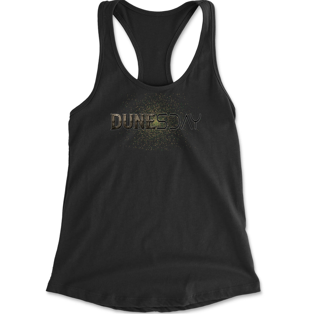 DunesDay Desert Apocolypse Racerback Tank Top for Women Black