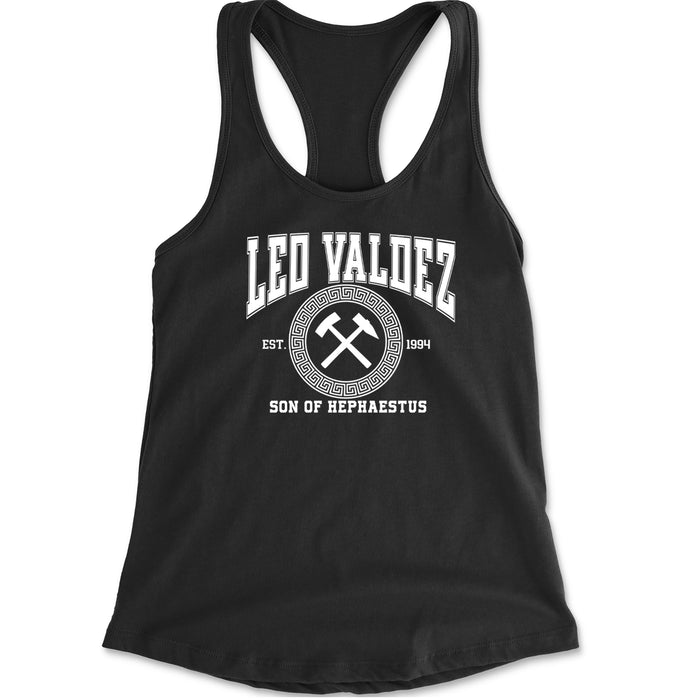 Leo Valdez Son of Hephaestus Forge Master Racerback Tank Top for Women