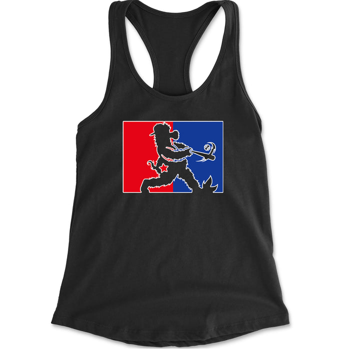 Batter Up Philly Baseball Phan Racerback Tank Top for Women