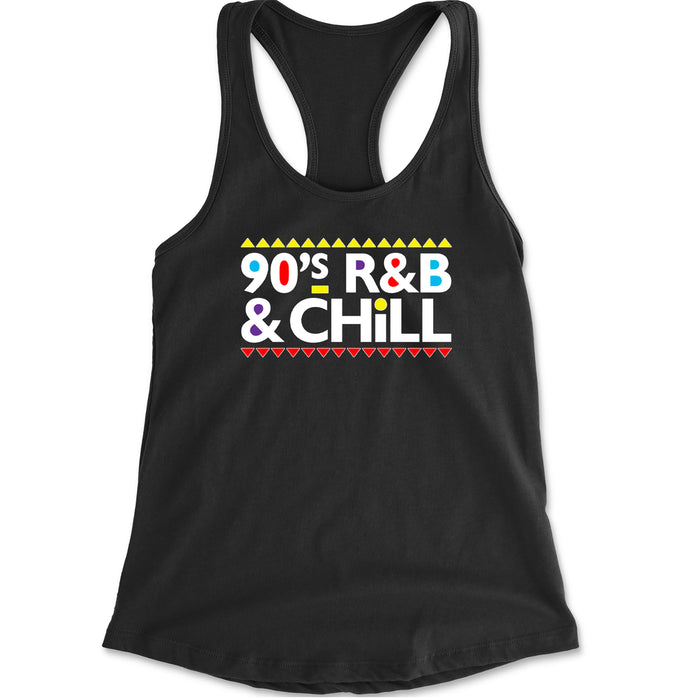 90s R&B and Chill Retro Throwback Racerback Tank Top for Women