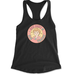 Eat Dirt And Die, Trash Golden Girls Racerback Tank Top for Women Black