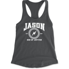 Jason Son of Jupiter Storm Bringer Racerback Tank Top for Women Charcoal Grey