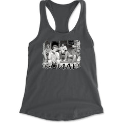 Squad Golden Girls Racerback Tank Top for Women Charcoal Grey