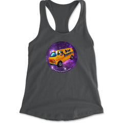 Bad Hombres Space West Chester Band Racerback Tank Top for Women Charcoal Grey