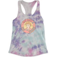 Eat Dirt And Die, Trash Golden Girls Racerback Tank Top for Women Cotton Candy