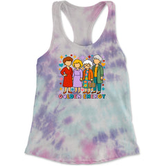 Golden Forever Golden Girls Racerback Tank Top for Women Cotton Candy
