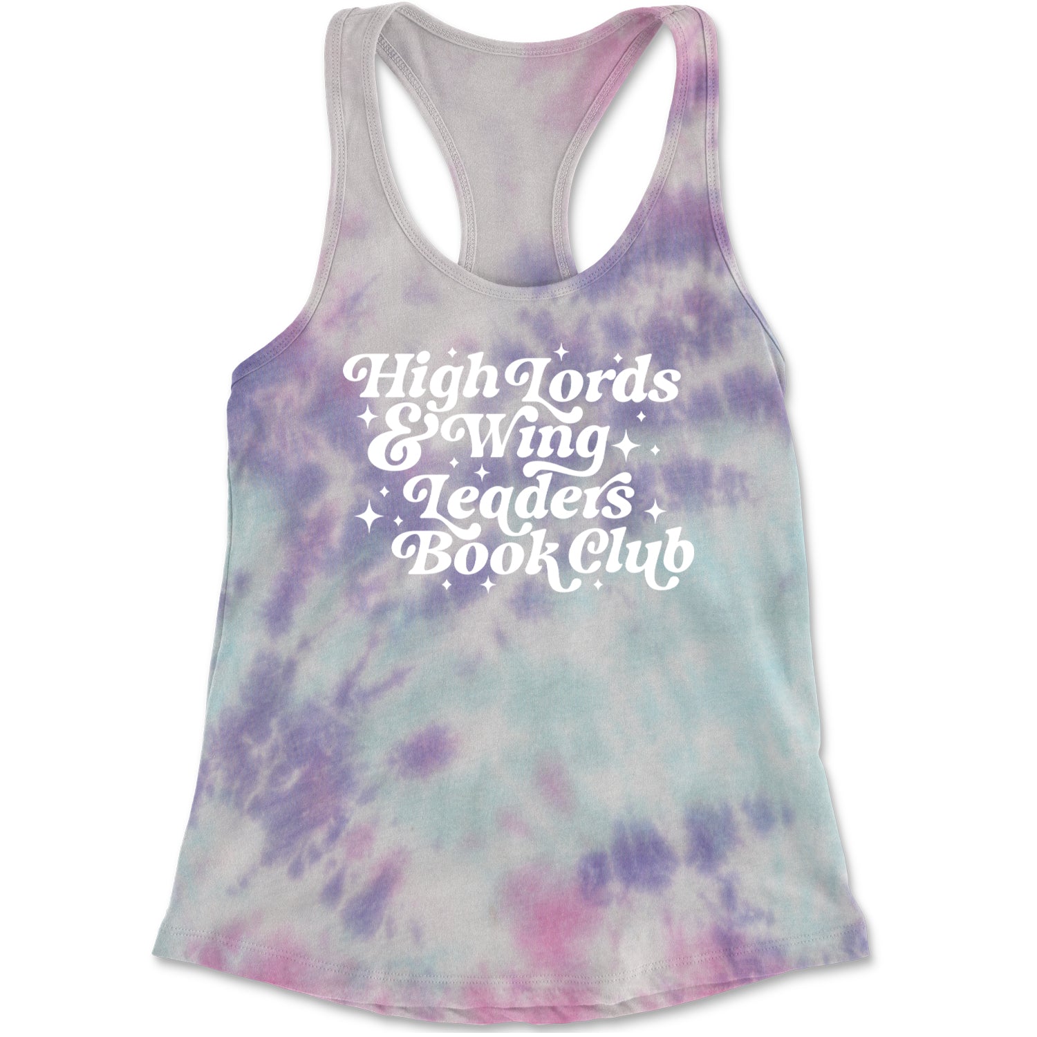 High Lords and Wingleaders Club Romantasy Racerback Tank Top for Women Cotton Candy