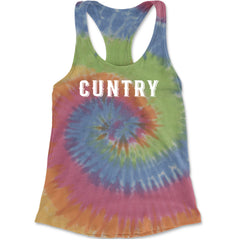 Cuntry Been Country Cowboy Racerback Tank Top for Women Eternity
