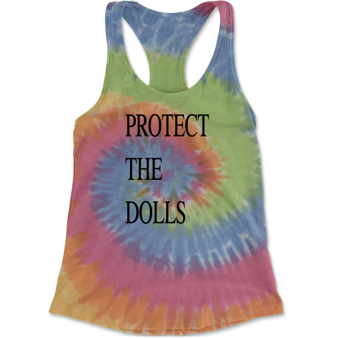 Protect The Dolls Equal Rights Racerback Tank Top for Women Eternity