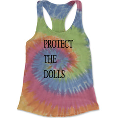 Protect The Dolls Equal Rights Racerback Tank Top for Women Eternity