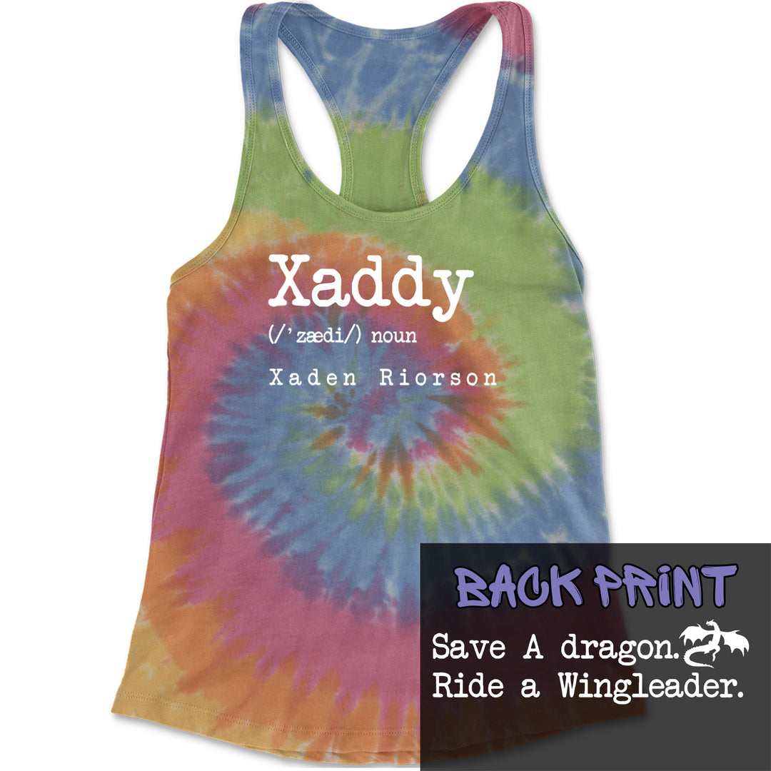 Xaddy Save A Dragon Ride A Wingleader Racerback Tank Top for Women Eternity