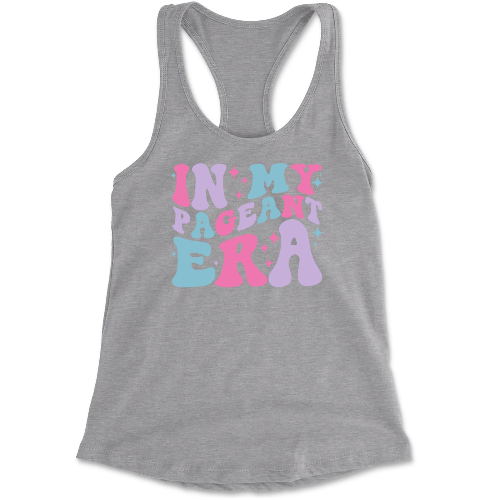 In My Pageant Era Racerback Tank Top for Women Black