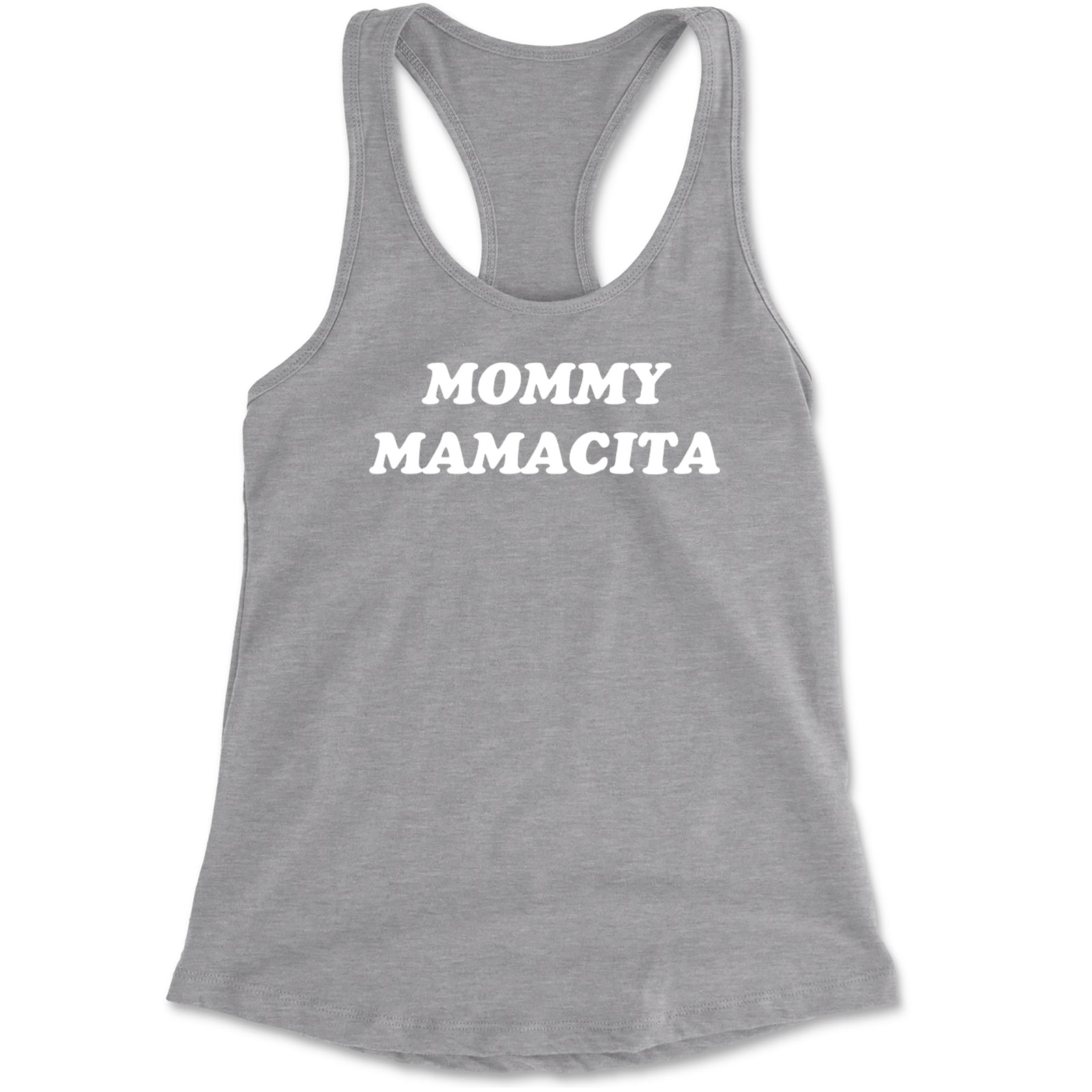 Mommy Mamacita Love Island Racerback Tank Top for Women Black