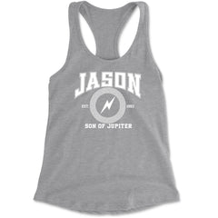 Jason Son of Jupiter Storm Bringer Racerback Tank Top for Women Heather Grey