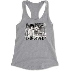 Squad Golden Girls Racerback Tank Top for Women Heather Grey