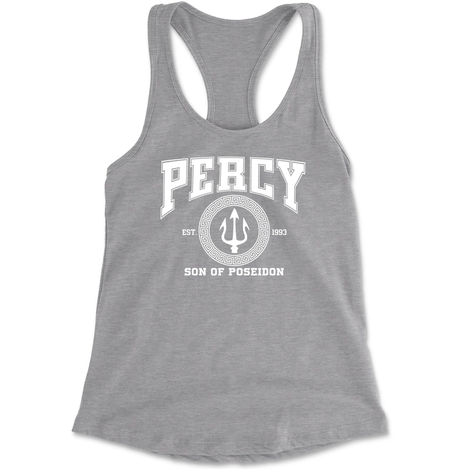 Percy Son Of Poseidon Sea God Racerback Tank Top for Women Black