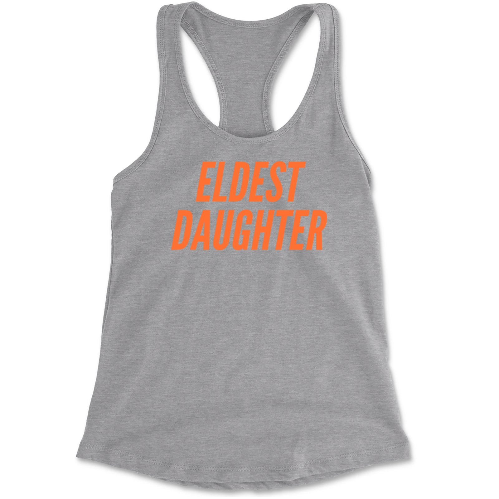 Eldest Daughter Racerback Tank Top for Women Black