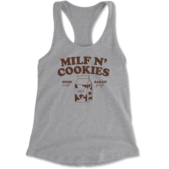 Milf And Cookies Racerback Tank Top for Women