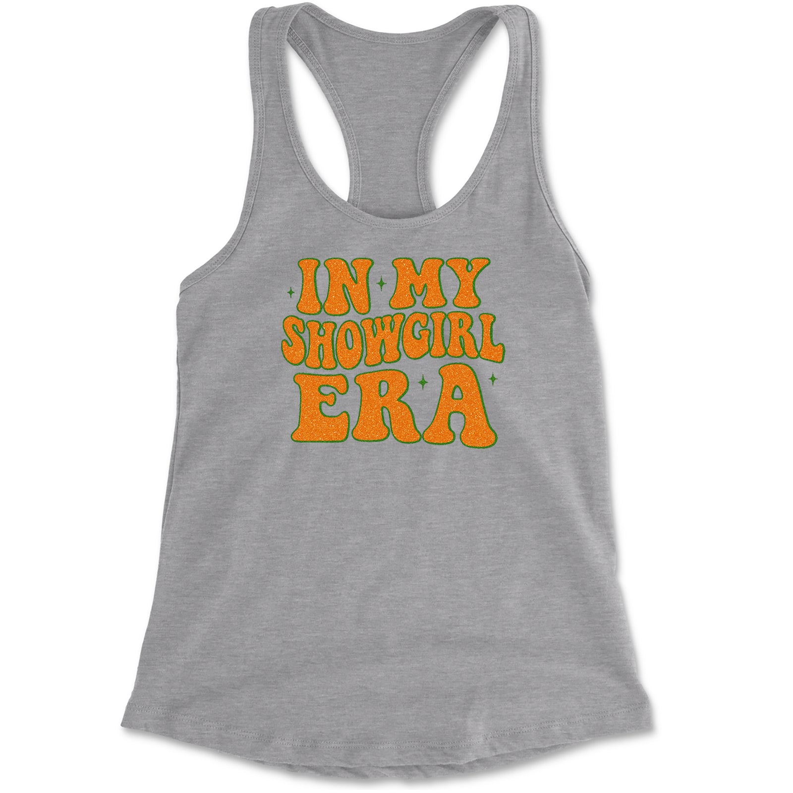 In My Showgirl Era Retro Racerback Tank Top for Women Black
