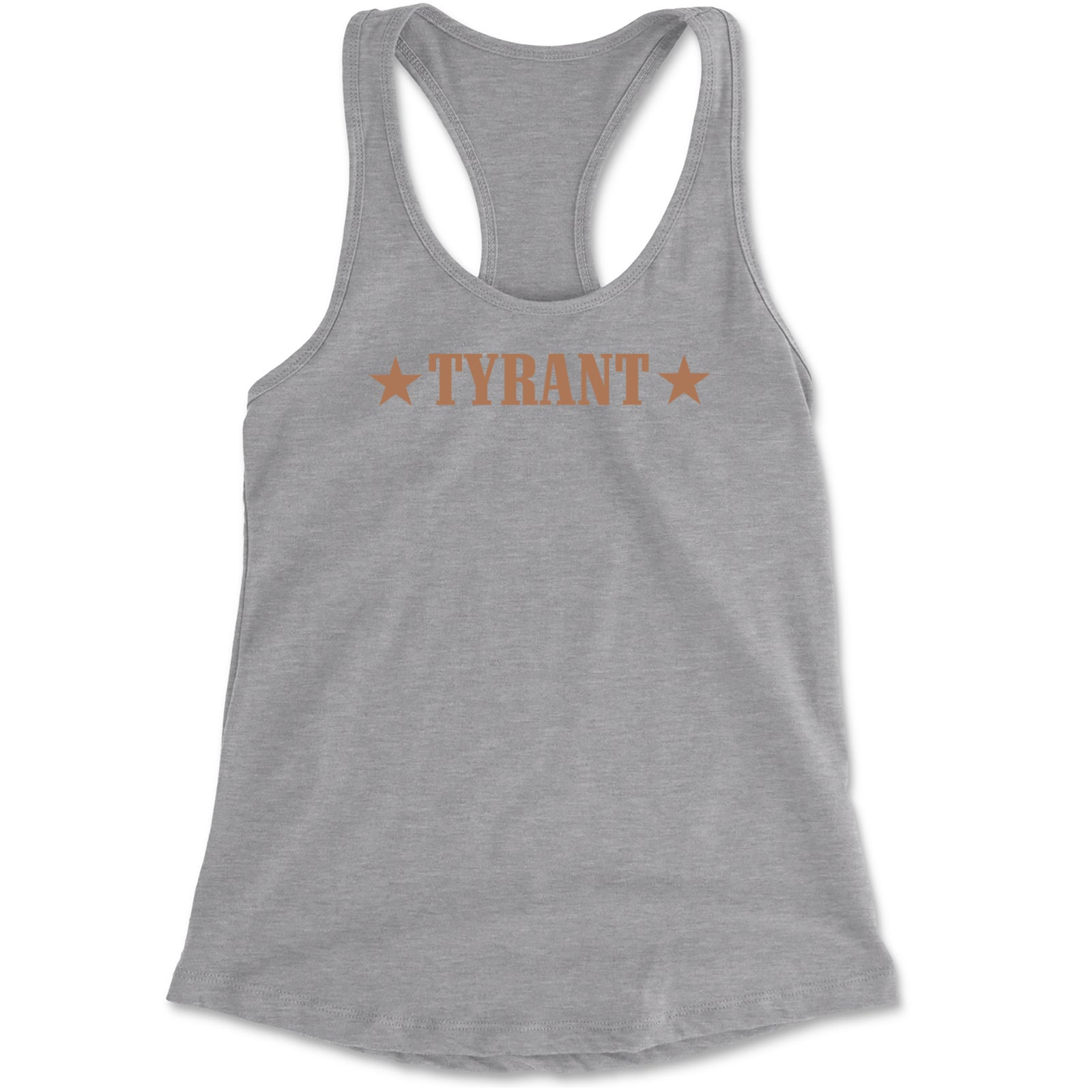 Tyrant Act 2 Racerback Tank Top for Women Heather Grey