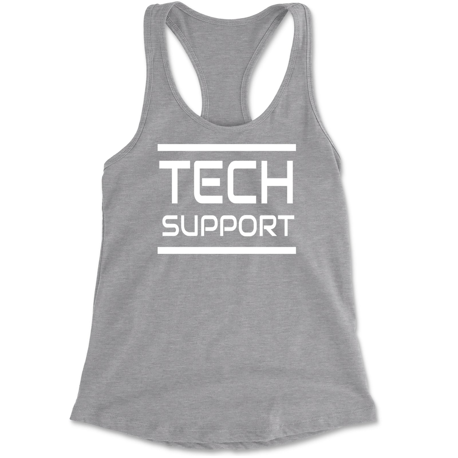 Tech Support Technologist IT Racerback Tank Top for Women Black