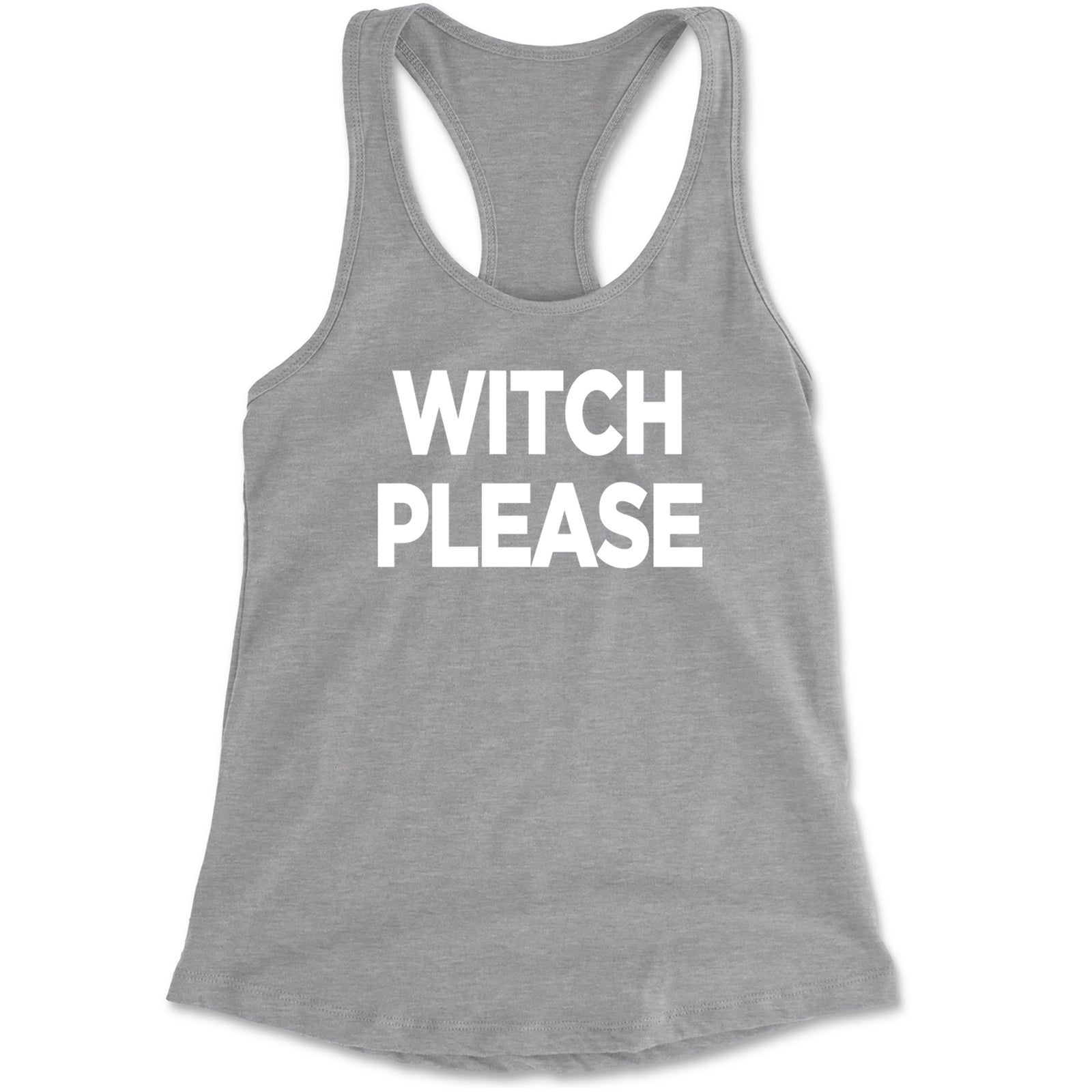 Witch Please  Racerback Tank Top for Women Black
