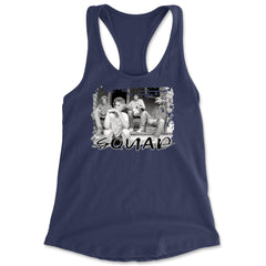Squad Golden Girls Racerback Tank Top for Women Navy Blue