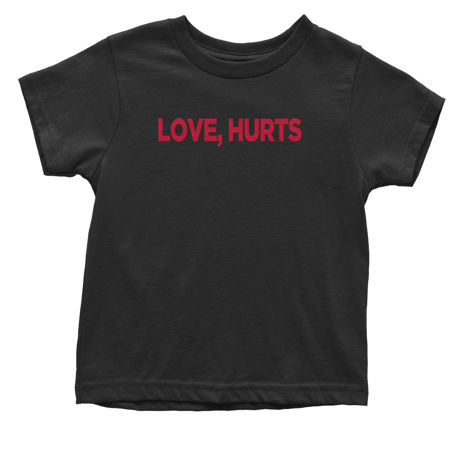 Love Hurts Infant One-Piece Romper Bodysuit Or Toddler T-shirt Black