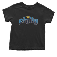 Skyline Philly Philadelphia Infant One-Piece Romper Bodysuit Or Toddler T-shirt Black