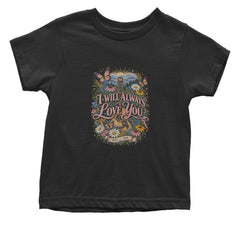 I Will Always Love You Dolly Infant One-Piece Romper Bodysuit Or Toddler T-shirt Black