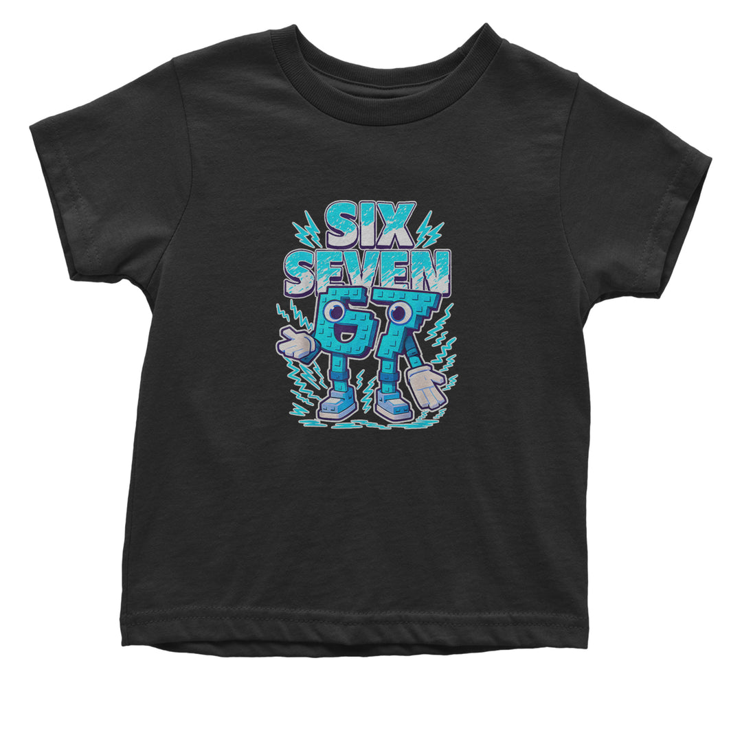 67 Brainrot Meme Slang Infant One-Piece Romper Bodysuit Or Toddler T-shirt Black